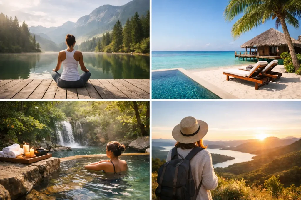 9 weekend detox travel ideas que sí descansan