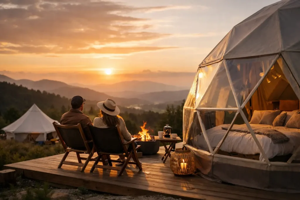 ¿Vale la pena hospedarse en glamping?